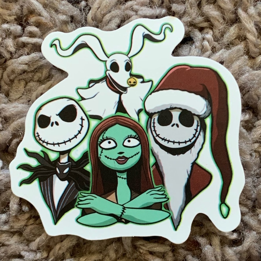 Nightmare Before Christmas Sticker